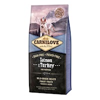 Comida para Cachorros Carnilove Libre de Granos Salmón y Pavo 12kg