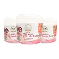 3 Mascarilla Rosas Para Rostro - Nevada 20 Unid