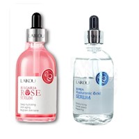 Serum Bulgari Rose + Serum Hialuronico Escencia de caracol - Laikou