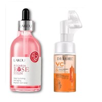 Serum Bulgari Rose - Laikou + Desmaquillador de Vitamina C - Dr Rashel