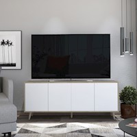 MESA DE TV65 BORA - ROVERE / BLANCO MARQUEZ |TUHOME