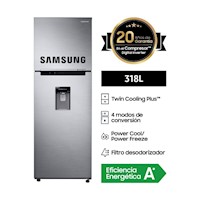 Refrigeradora Top Freezer Twin Cooling de 318 L Samsung RT32K5730S8