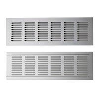 Rejilla de aluminio matte más casa perú de 25 cm x 8 cm Más Casa Perú