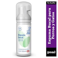 Espuma Bucal Menta Ibasa para Perros y Gatos Dientes Limpios 50ml