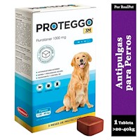 Antipulga Masticable Proteggo 3M para Perros de 20 - 40 kg