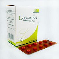 Losartan 50mg  - Caja 100 UN
