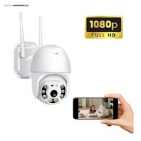 Cámara Seguridad WI-FI Domo Exterior 1080 P PTZ A6