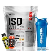 Proteína Universe Nutrition Iso Whey 90 3kg Vainilla +Shaker +2xb