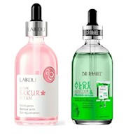 Serum Japan Sakura - Laikou + Serum Aloe vera - Dr Rashel