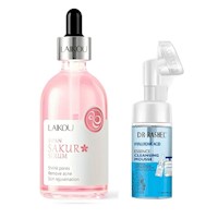 Serum Japan Sakura - Laikou + Desmaquillador de hialuron - Dr Rashel