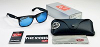 LENTES DE SOL RAYBAN JUSTIN RB4165/ COLOR: AZUL