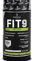 FIT 9 Sascha Fitness® capsulas para pérdida de grasa con soporte de colágeno