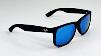 LENTES DE SOL RAY BAN JUSTIN CELESTE UV400 55MM