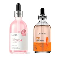 Serum Japan Sakura - Laikou  + Serum Vitamina C - Dr Rashel