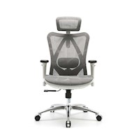 Silla de oficina Qatar Grey Gerencial Ergonómica