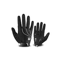 Guantes negro completo táctil talla S