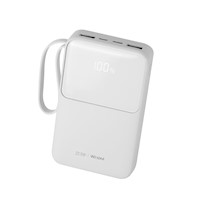 Wesdar - Power Bank 22.5W PD Fast Charge 20000 mAh - Blanco