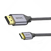 Cable Mini Hdmi a Hdmi 10 Metros NETCOM 2.0 4K 60 Hz ULTRA HD eARC