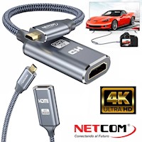 Cable adaptador convertidor Micro HDMI macho a HDMI hembra 4k 2.0 60hz