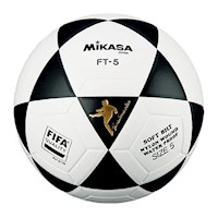 Pelota Balón de Fútbol MIKASA FT-5 Profesional negro