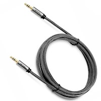 Cable de Audio Plug a Plug 3.5mm TRS de 1.80 Metros NETCOM