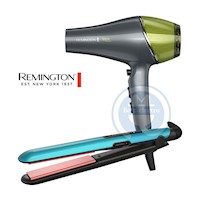 Combo Remington Alisadora Ceramic S1520 y Secador D18A