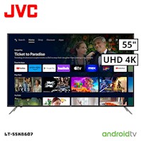 Televisor JVC 55" 4K UHD Smart TV Android - LT-55KB607