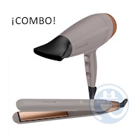 Combo Remington Colágeno Therapy Alisadora S31A y Secador D26A