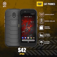SMARTPHONE CAT S42 3GBRAM 32GBROM 13MP