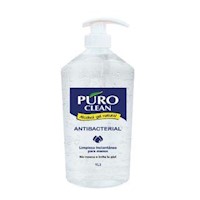 Alcohol Gel Natural Puro Clean - Frasco 1000 ML