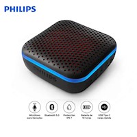 Parlante Philips Tas2505 Bluetooth 10h 3w Mic Ipx7 Usb-C Black