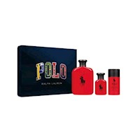 Set Polo Red Edt 125 Ml + edt 40 Ml + Desodorante 75 gr.