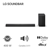 Soundbar LG Dolby Atmos 400W S70TY