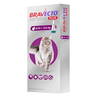 Antipulgas para Gatos Bravecto desde 6.25kg a 12.5kg