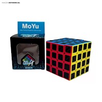 Cubo Mágico Rubik 4x4 Carbono Moyu para Niños