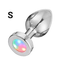 Plug Anal Dilatador Talla S Consolador Con Luces