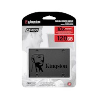 Disco Duro Interno Solido SSD Kingston SA400S37 120GB SATA