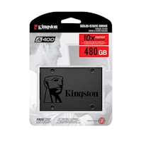 Disco Duro Interno Solido SSD Kingston SA400S37 480GB SATA