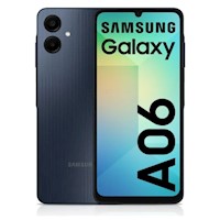 Samsung Galaxy A06 4G Negro (4GB Ram 64GB) 6.7 pulgadas, cámara 50MP, batería 5000mAh, pantalla LCD