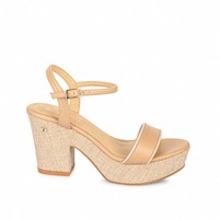 Sandalia D'orsay Casual DEXA-2559 Beige Piazza