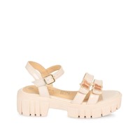 Sandalia D'orsay Casual LIA-2509 Hueso Piazza Kids