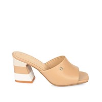 Sandalia Slide Casual KATHE-2504 Beige Piazza