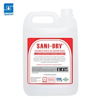 SANI DRY - DESINFECTANTE DE SUPERFICIES 1 GALON