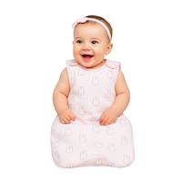 Saquito de dormir Brezze Rosado Conejo de 6m a 9m - Muselina