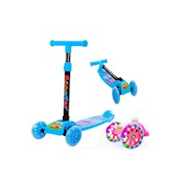 Scooter Plegable Para Niños Con Luces