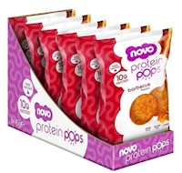 NOVO PROTEIN POPS snack en bolsa 10 gr proteina X 6 UND