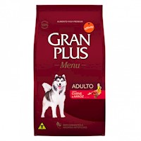 Comida para Perros Adultos Gran Plus Carne y Arroz 15kg