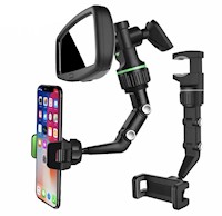 Soporte de Celular para Auto, Multifuncional con Rotación de 360°