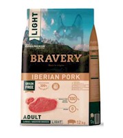 Comida para Perros Bravery Adultos Razas Pequeñas Cerdo Ibérico 12kg