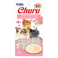 Puré Pate Cremoso para Gatos Churu Sabor Atún con Salmón 56g